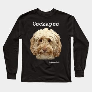 Golden Apricot Cockapoo / Spoodle and Doodle Dogs Long Sleeve T-Shirt